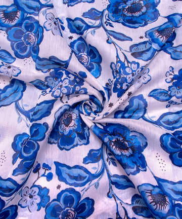 Buy Printed Chanderi Fabric online